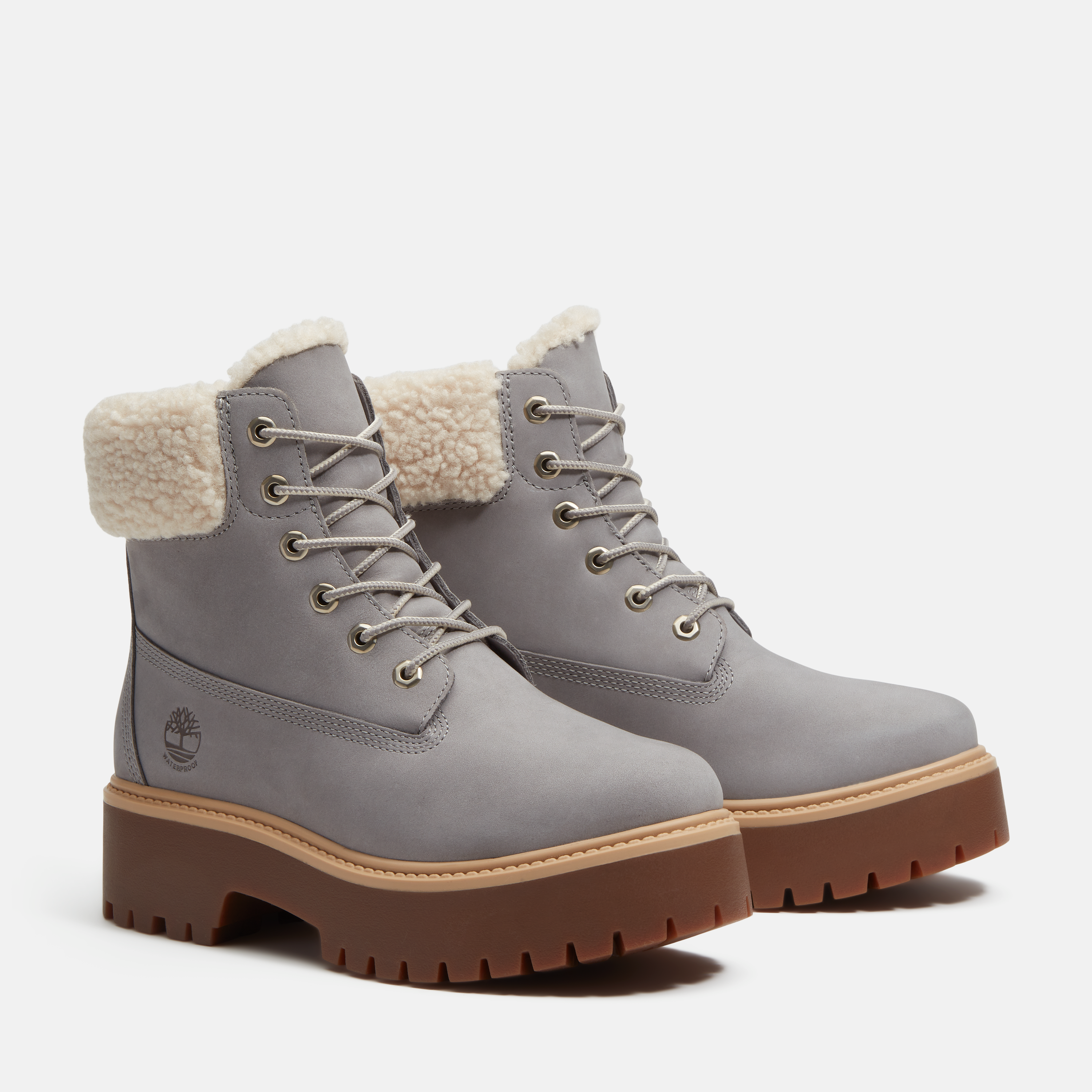 Women's Stone Street Platform Warm-Lined Waterproof Boot