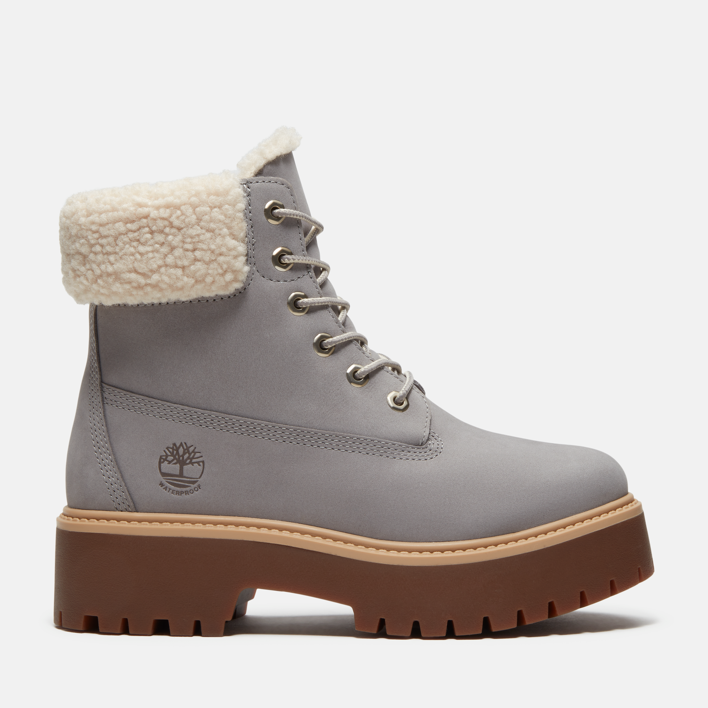 Women's Stone Street Platform Warm-Lined Waterproof Boot