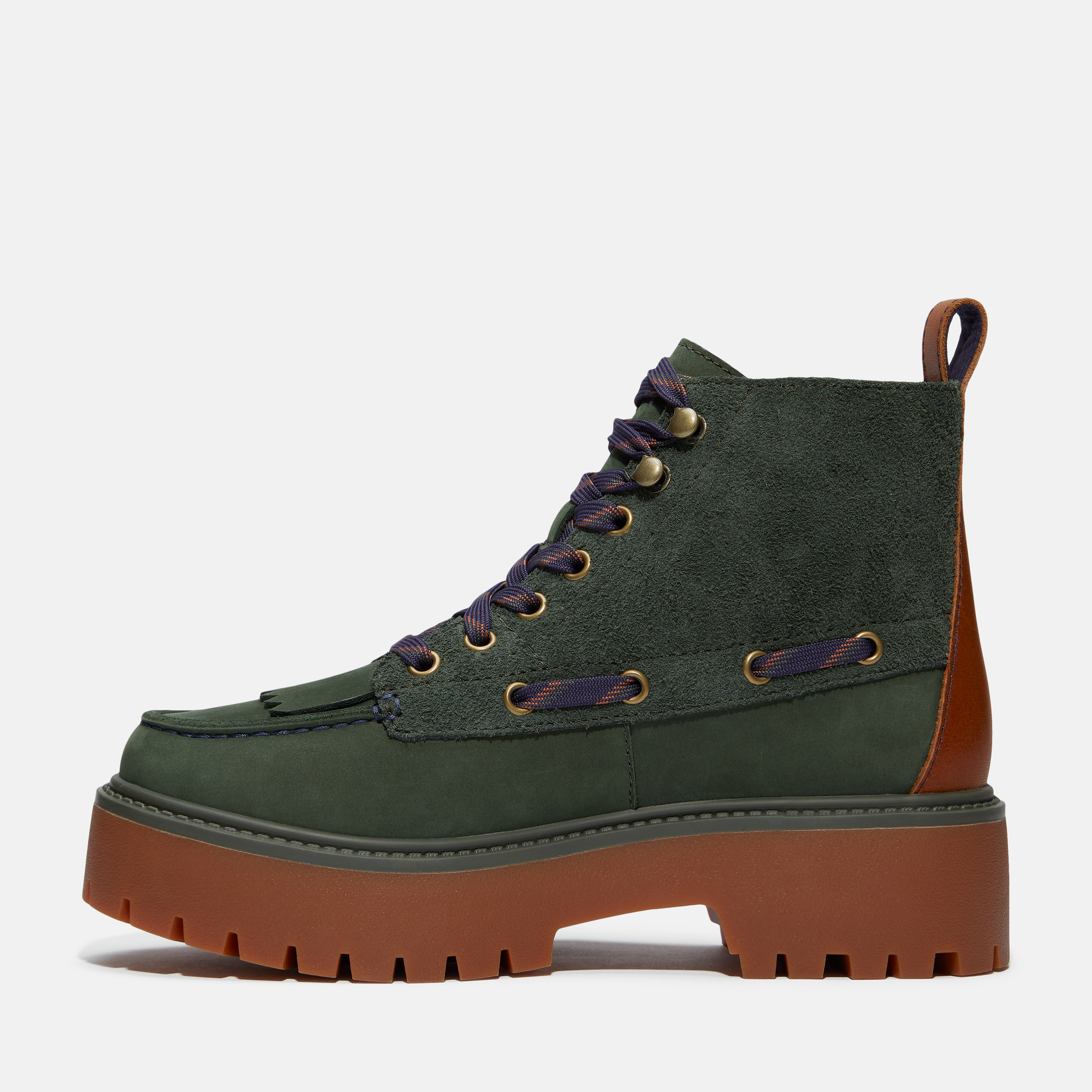 Women’s Stone Street Platform Kiltie Boot