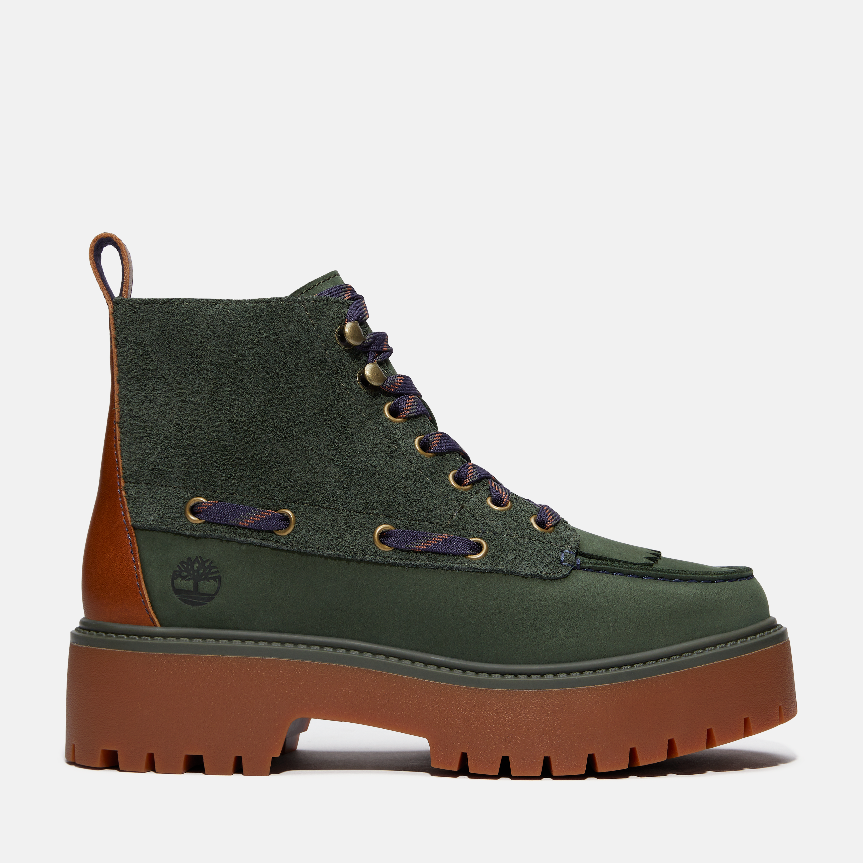 Women’s Stone Street Platform Kiltie Boot