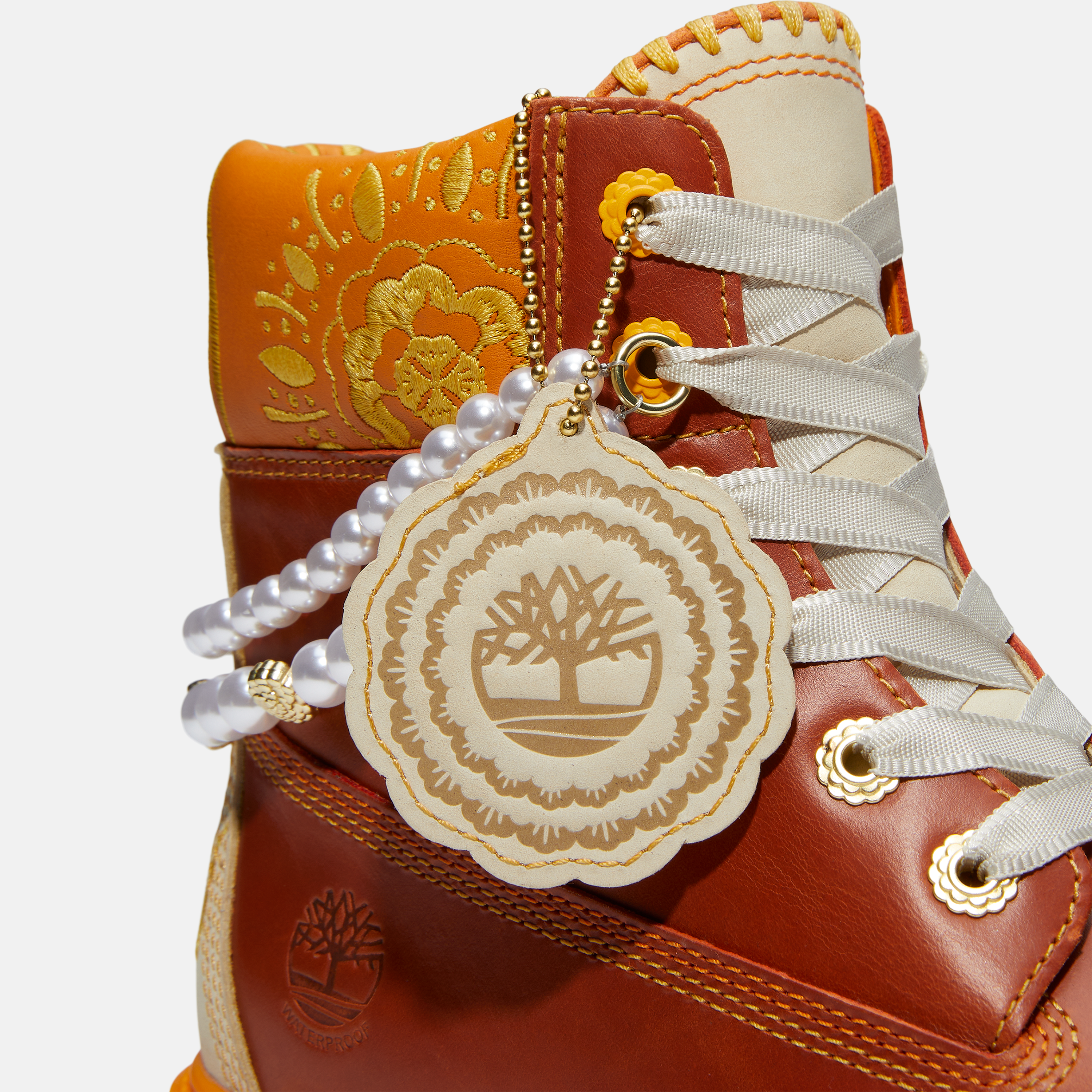 Women's Stone Street Platform Día de Muertos 6-Inch Waterproof Boot