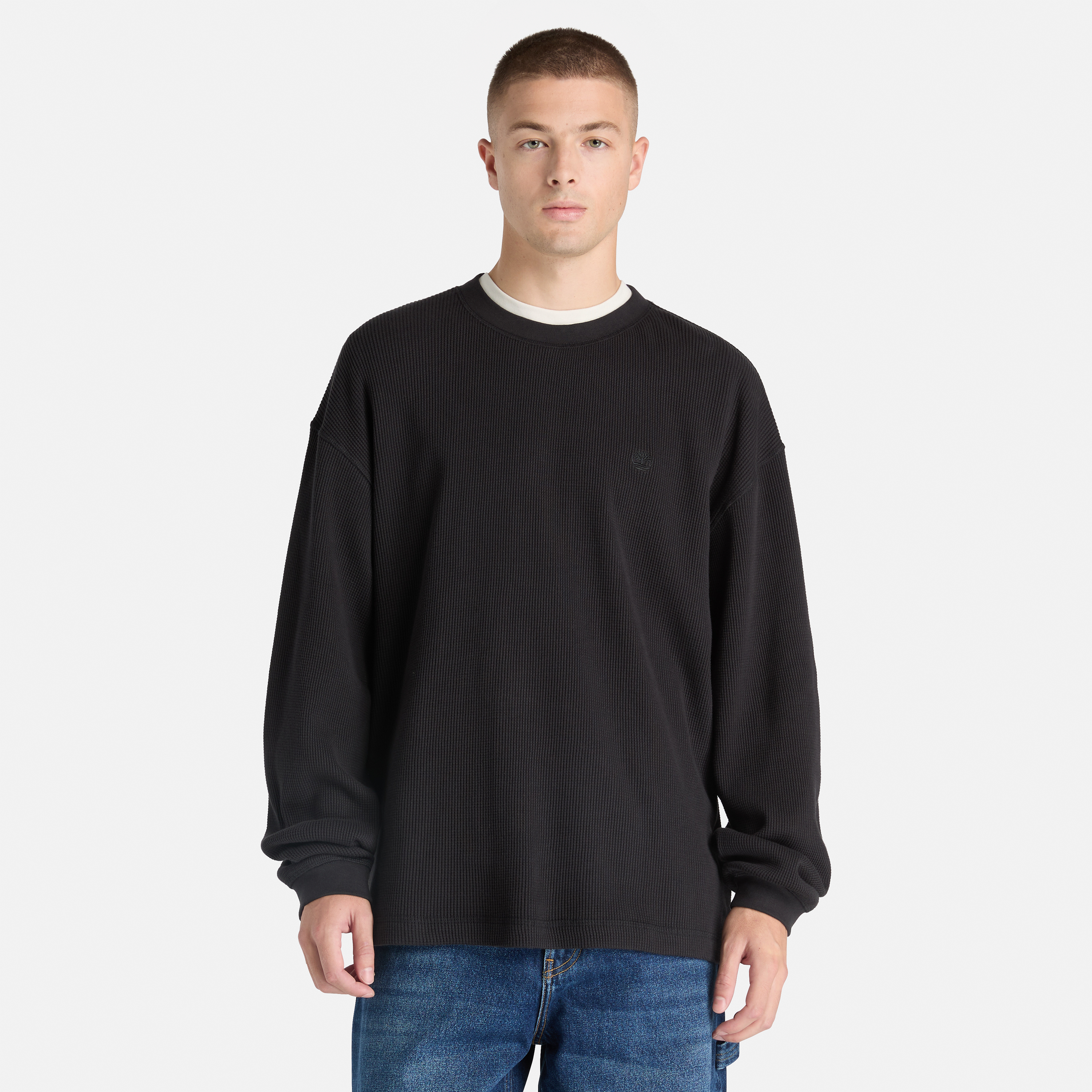 Men's Heavyweight Long-Sleeve Waffle T-Shirt
