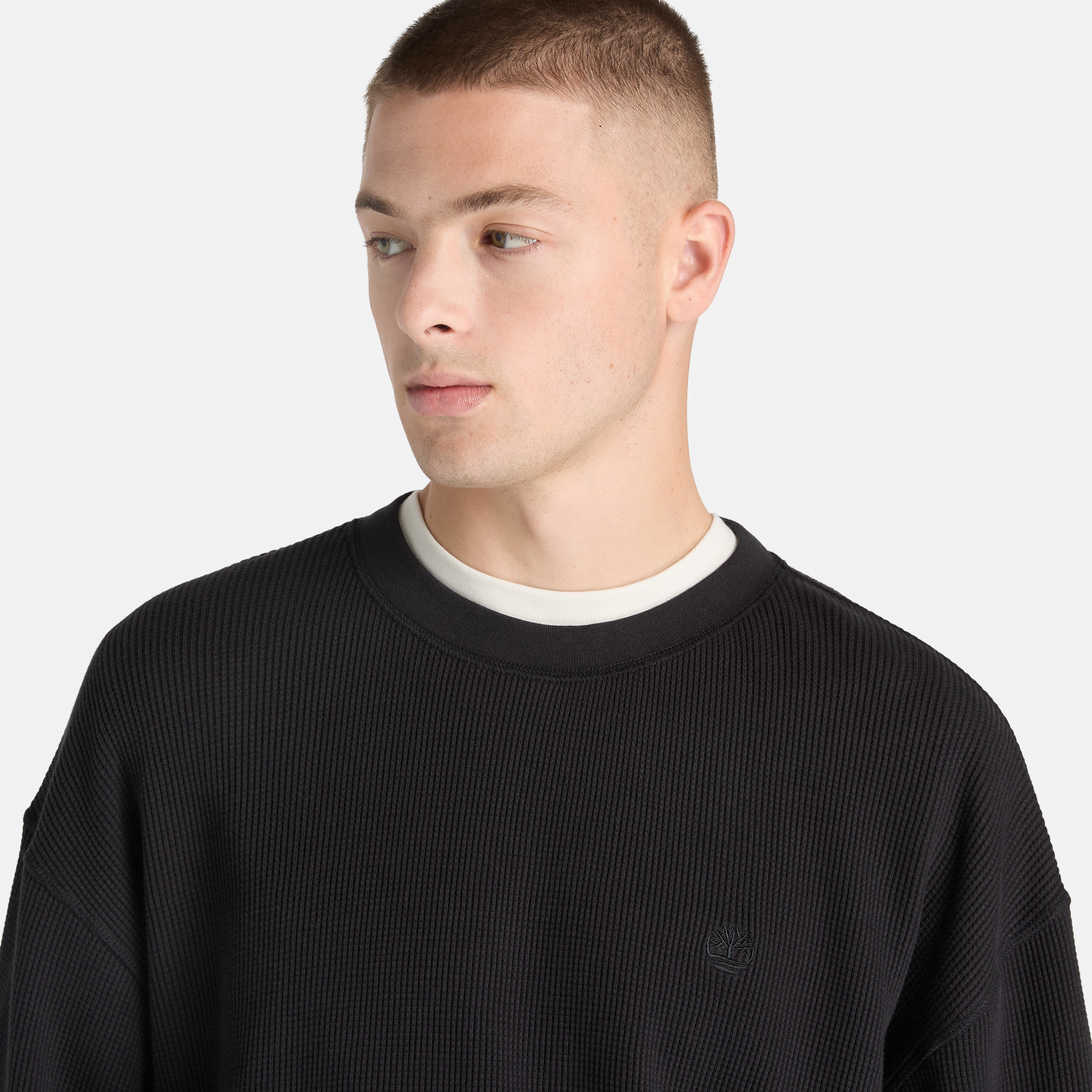 Men's Heavyweight Long-Sleeve Waffle T-Shirt