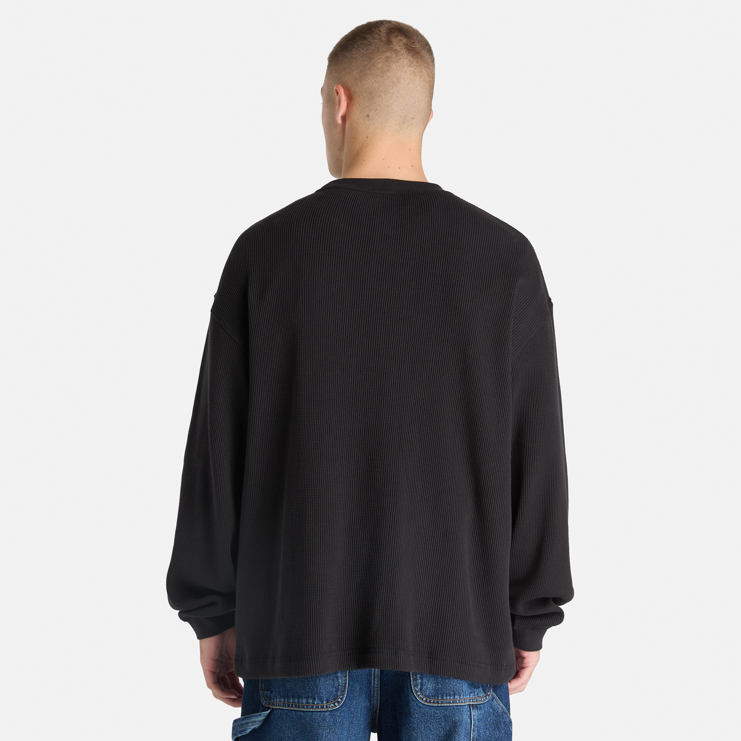 Men's Heavyweight Long-Sleeve Waffle T-Shirt