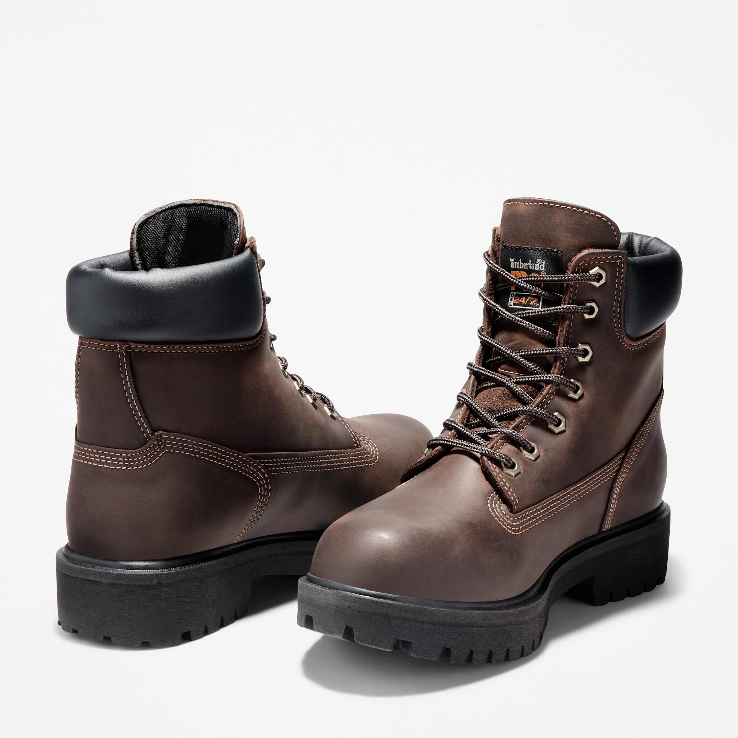 Men's Direct Attach 6" Steel Toe Waterproof Work Boot TB:038021:242:140:M:1: - Picture 4 of 6
