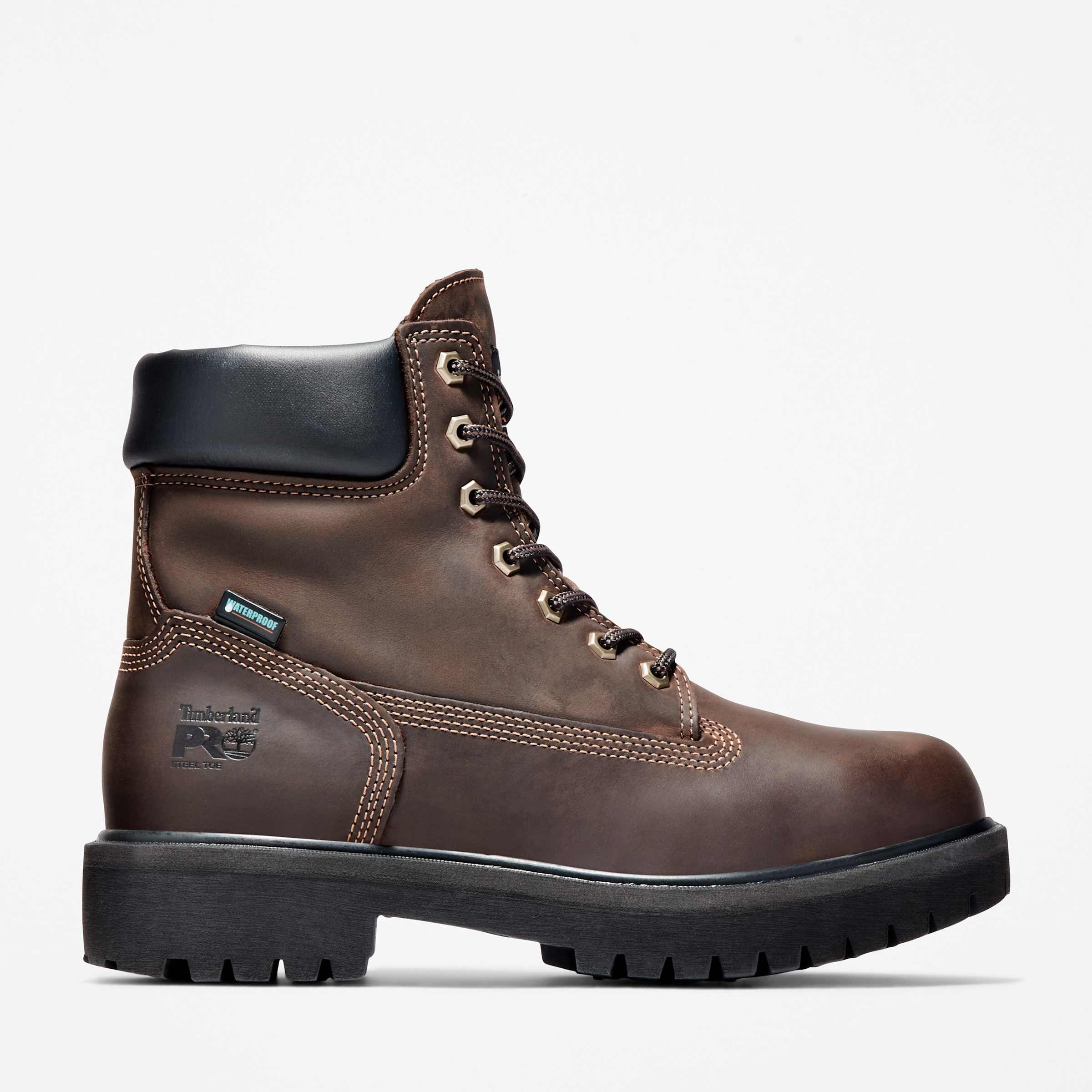 Men's Direct Attach 6" Steel Toe Waterproof Work Boot TB:038021:242:140:M:1: - Picture 1 of 6