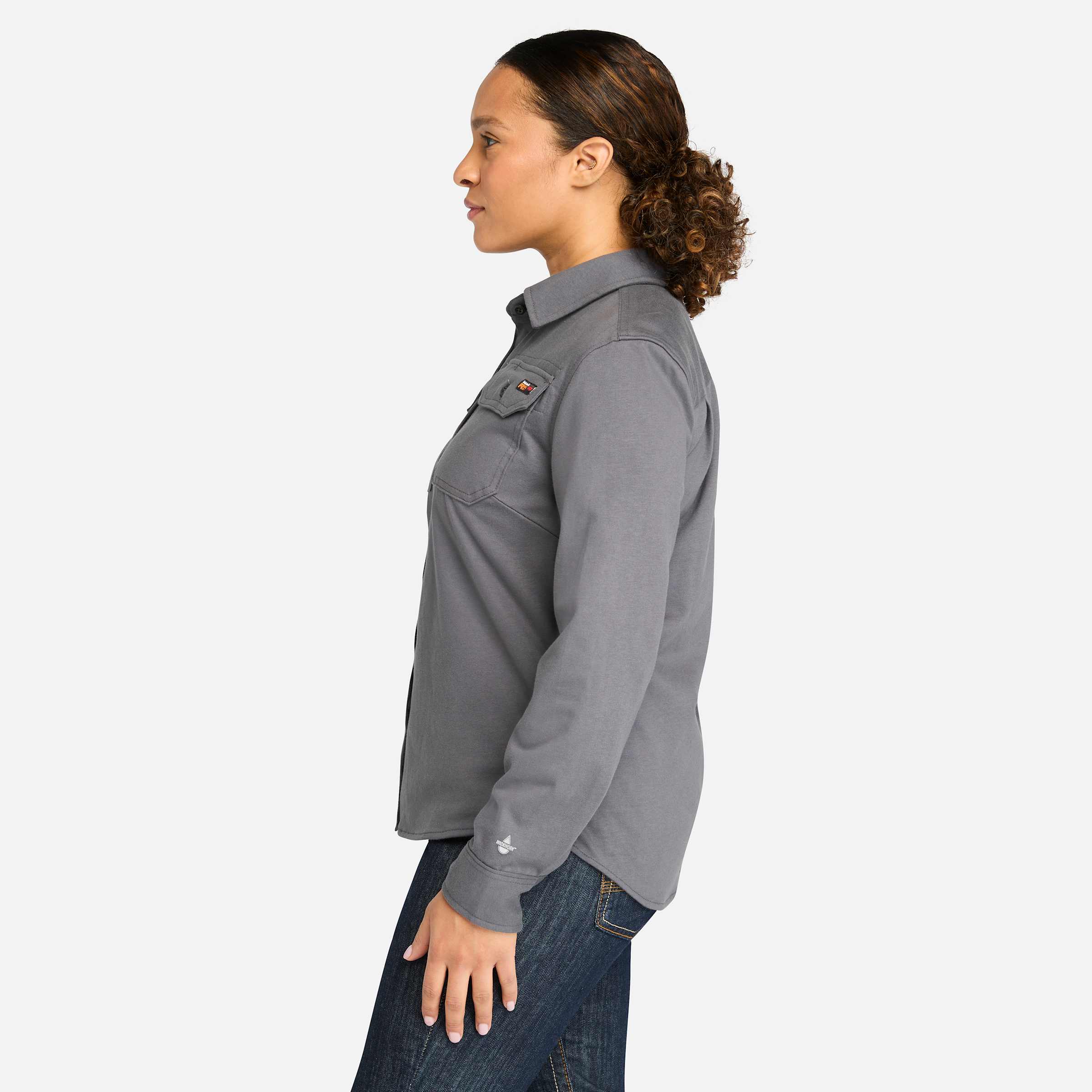 Women's Timberland PRO Cotton Core Flame-Resistant Shirt - Picture 9 of 11