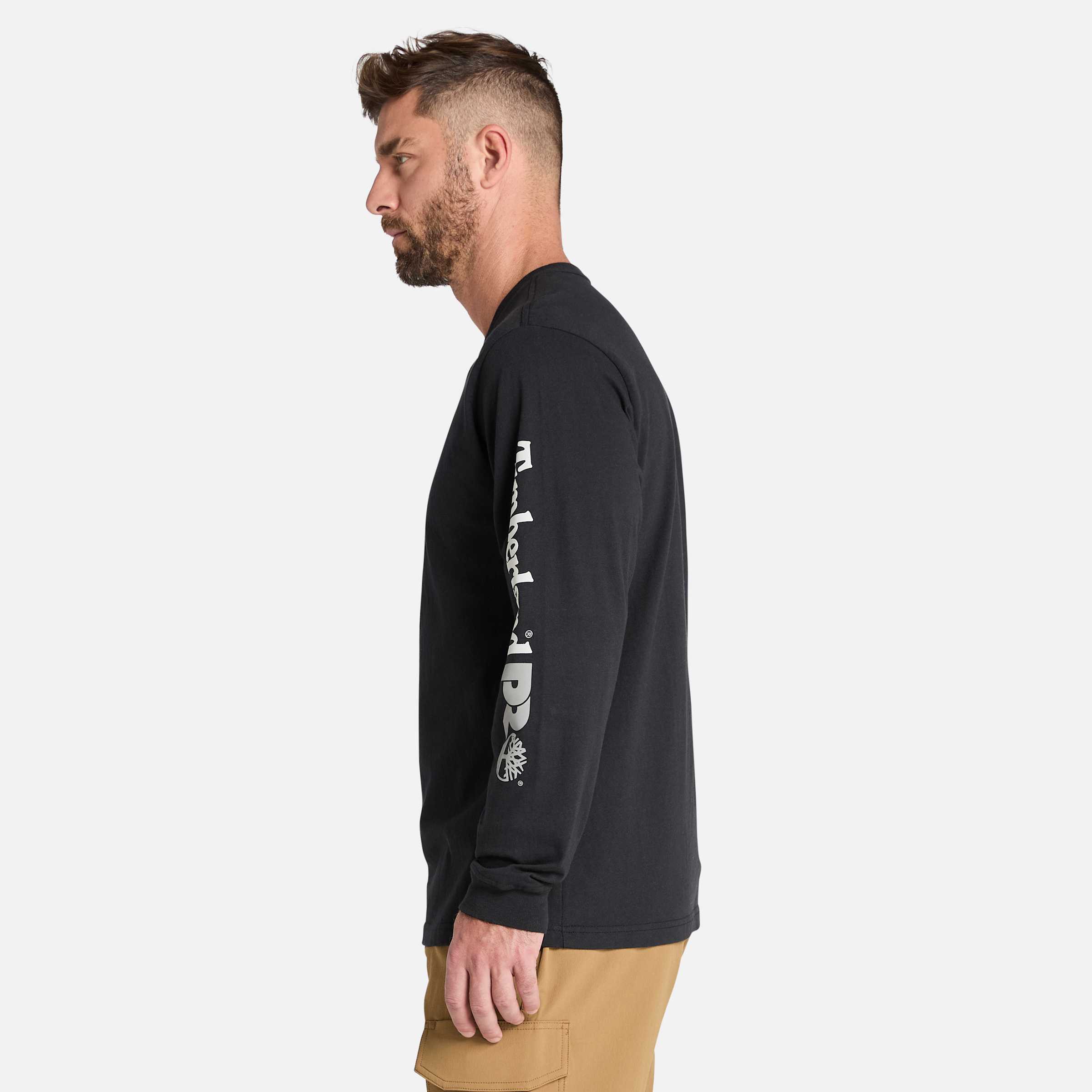 Camiseta de manga larga Timberland PRO Core Logo para hombre - Imagen 10 de 29