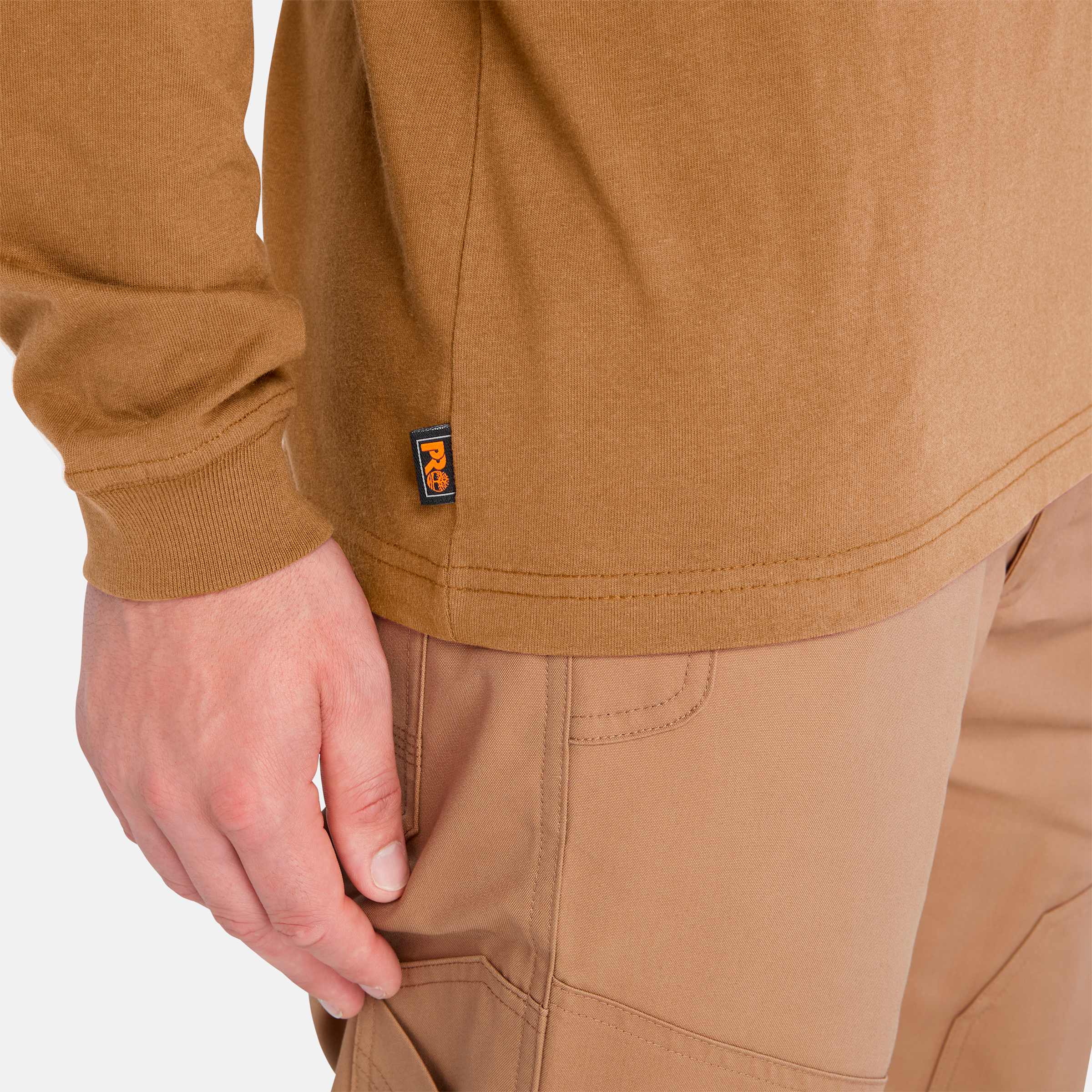 Men's Timberland PRO Core Logo Long-Sleeve T-Shirt - Picture 32 of 53