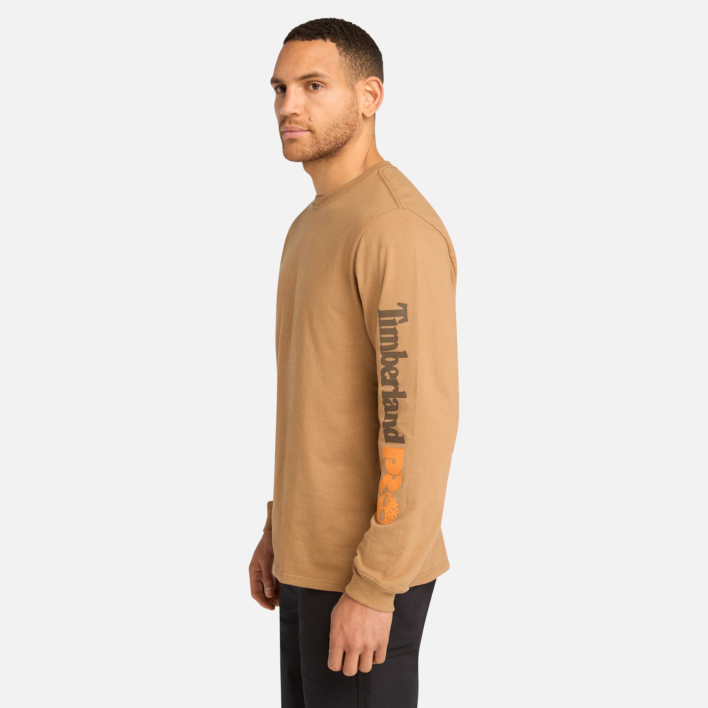 Men's Timberland PRO Core Logo Long-Sleeve T-Shirt - Picture 30 of 53