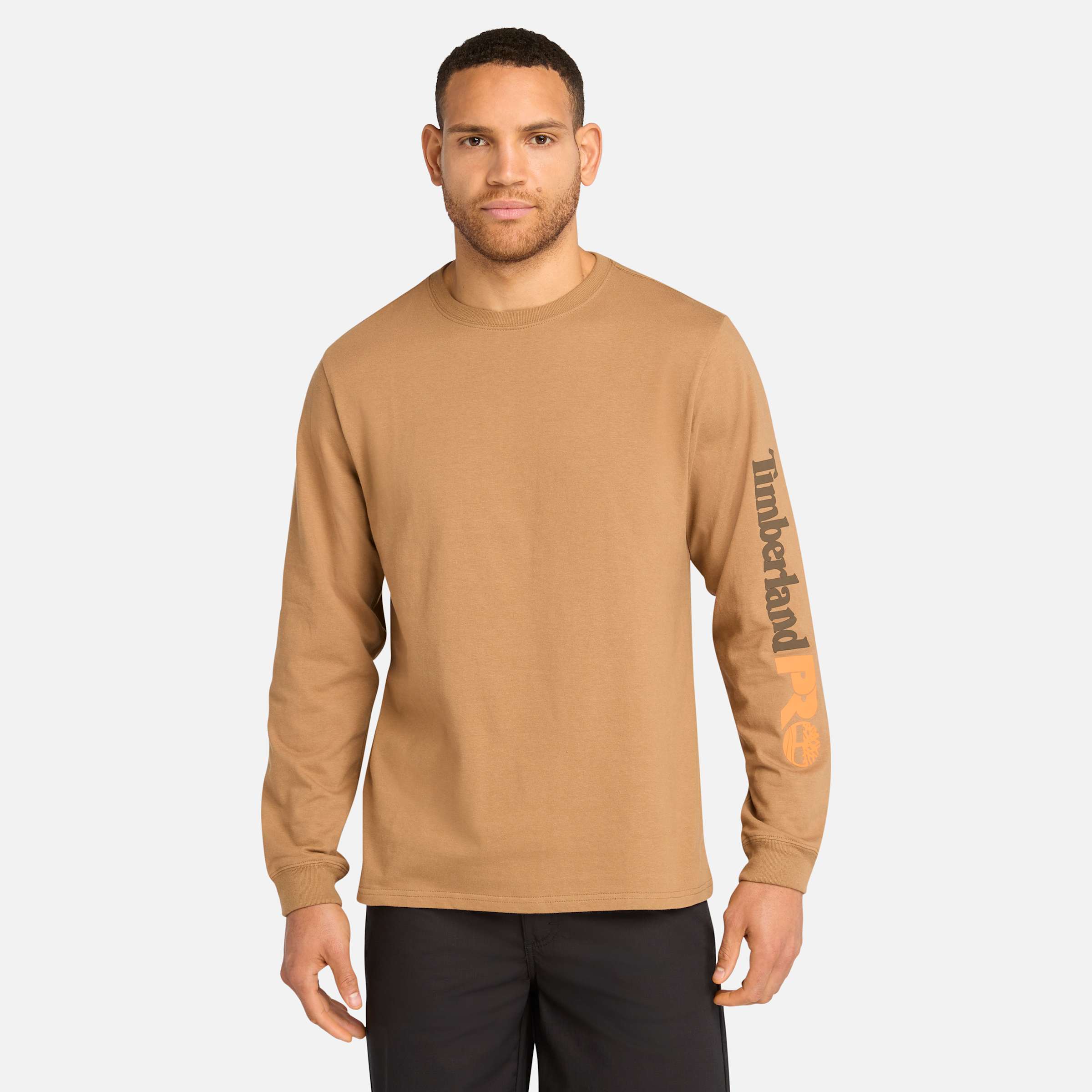Men's Timberland PRO Core Logo Long-Sleeve T-Shirt - Picture 27 of 53