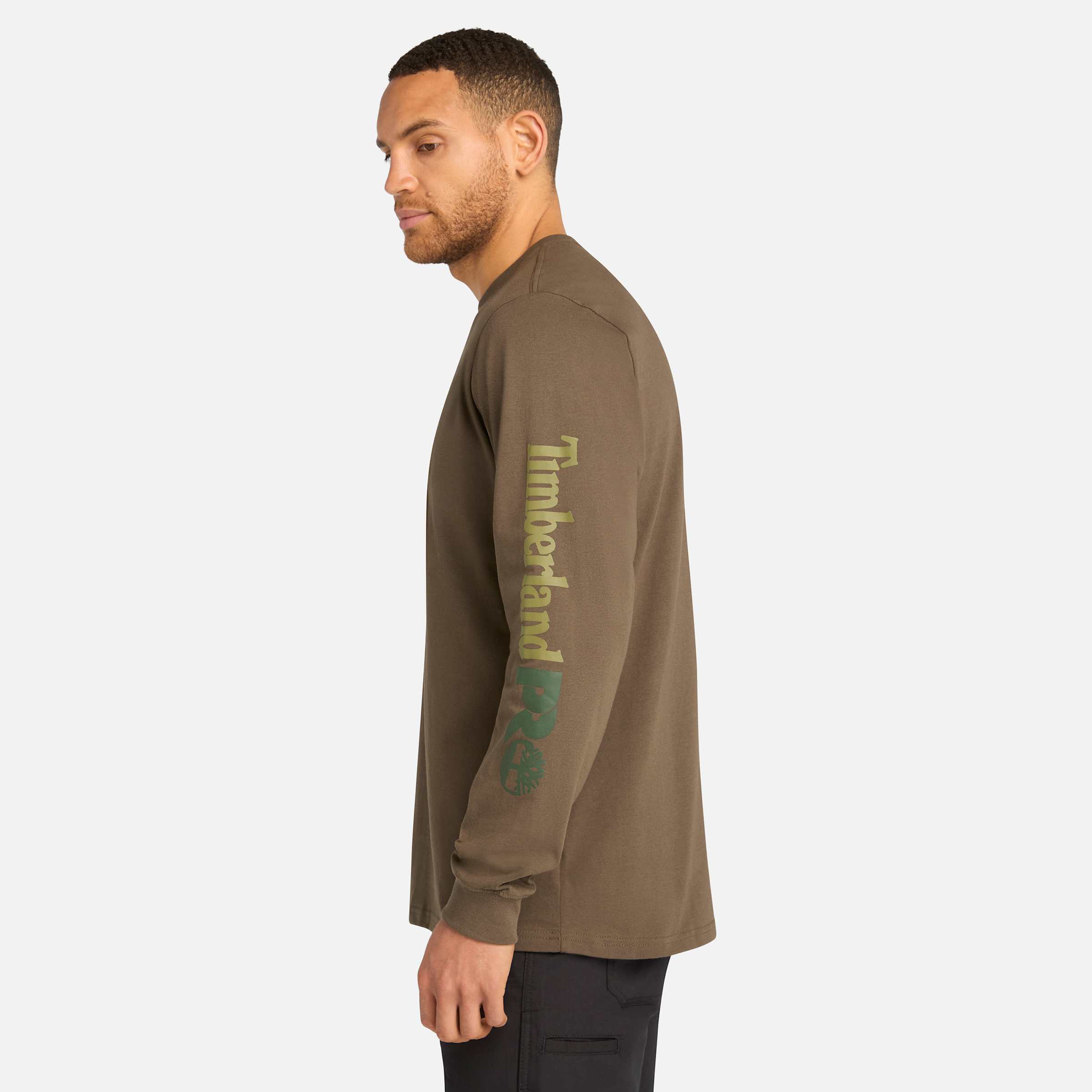 Men's Timberland PRO Core Logo Long-Sleeve T-Shirt - Picture 48 of 53