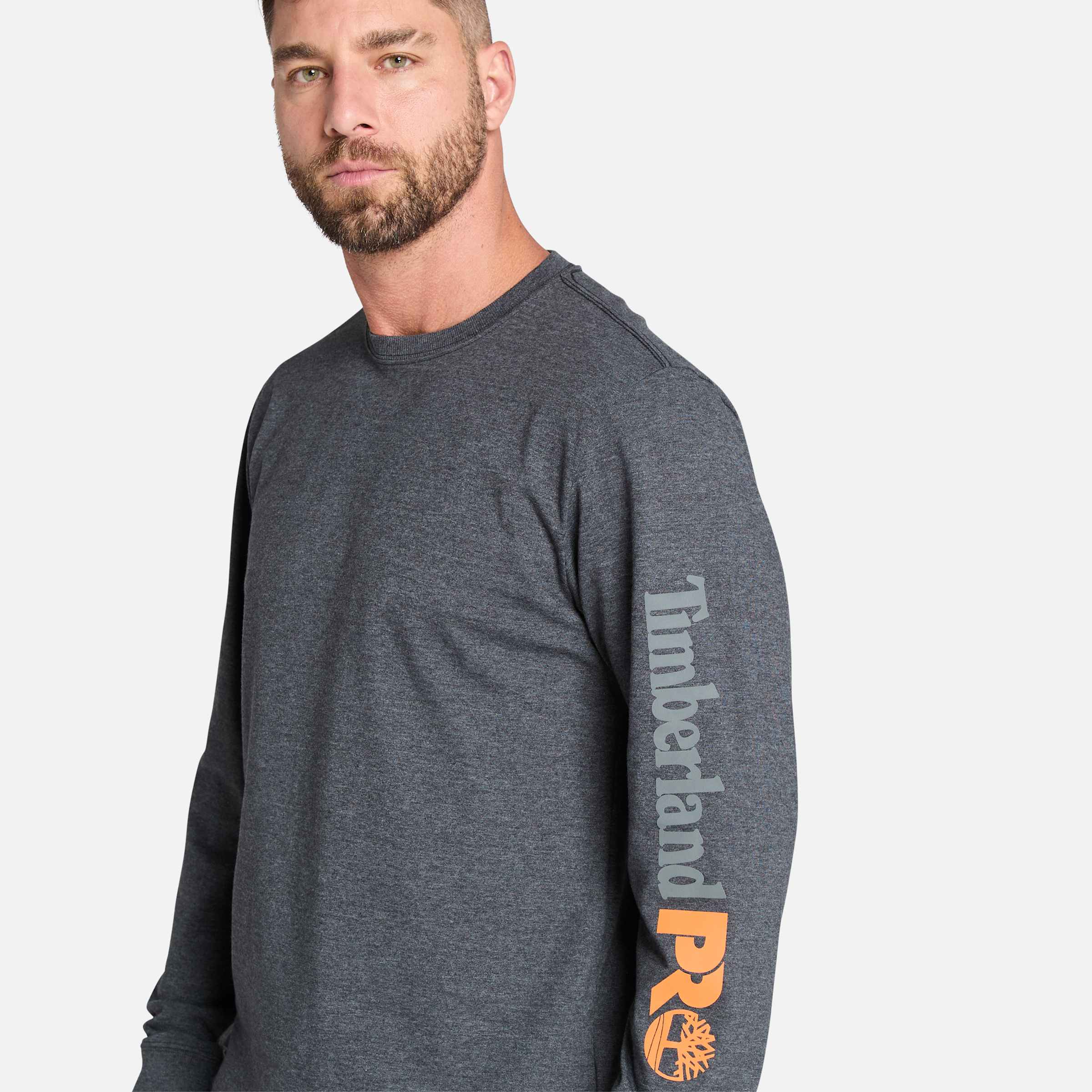 Camiseta de manga larga Timberland PRO Core Logo para hombre - Imagen 22 de 29