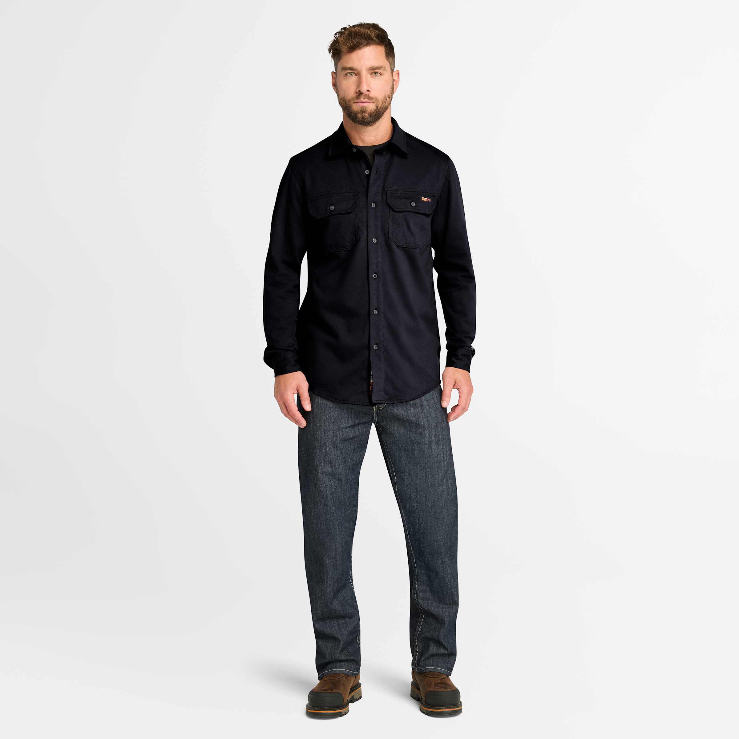 Men's Timberland PRO Cotton Core Flame-Resistant Shirt - Picture 19 of 24