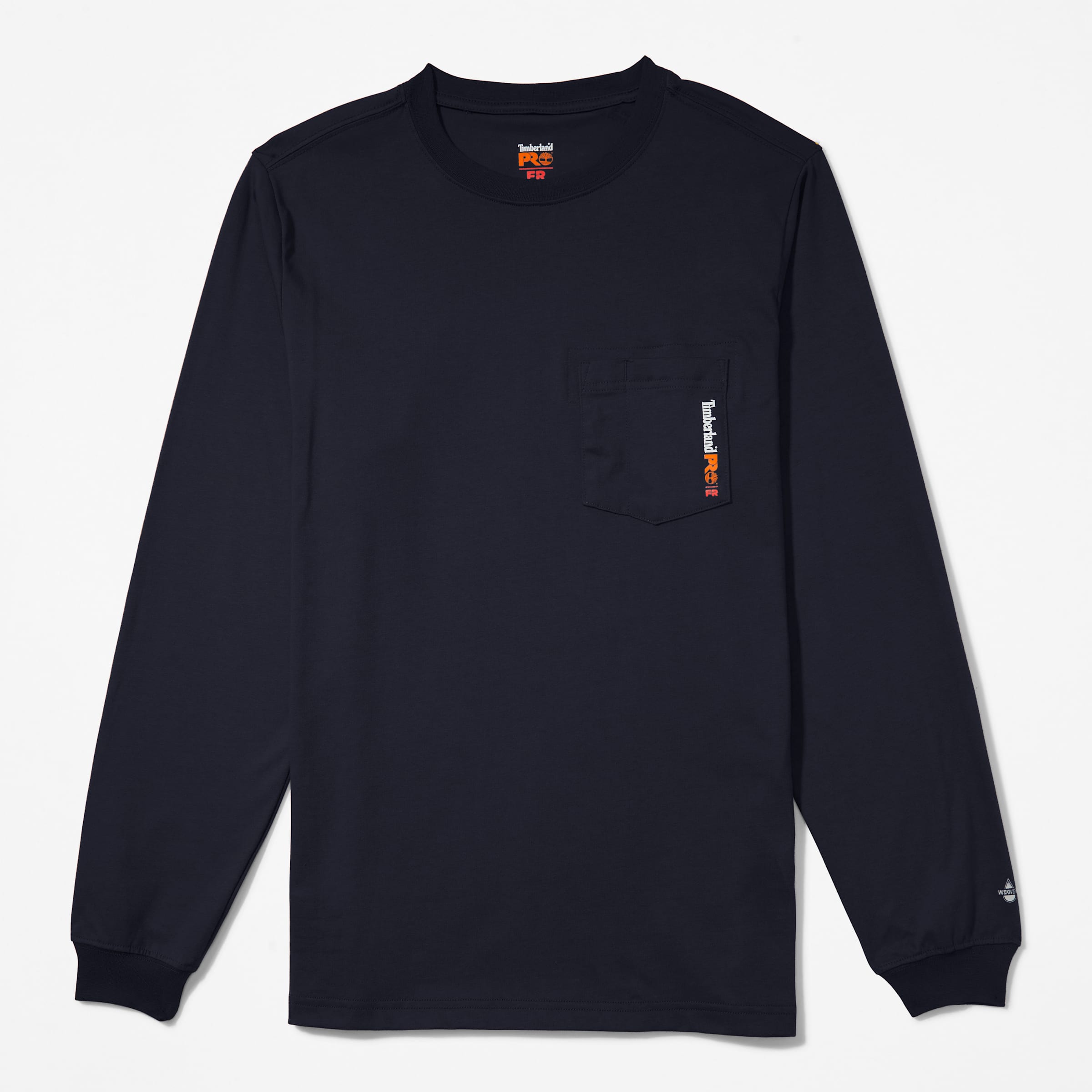 Men's Timberland PRO Cotton Core Flame-Resistant Long-Sleeve T-Shirt - Picture 26 of 31