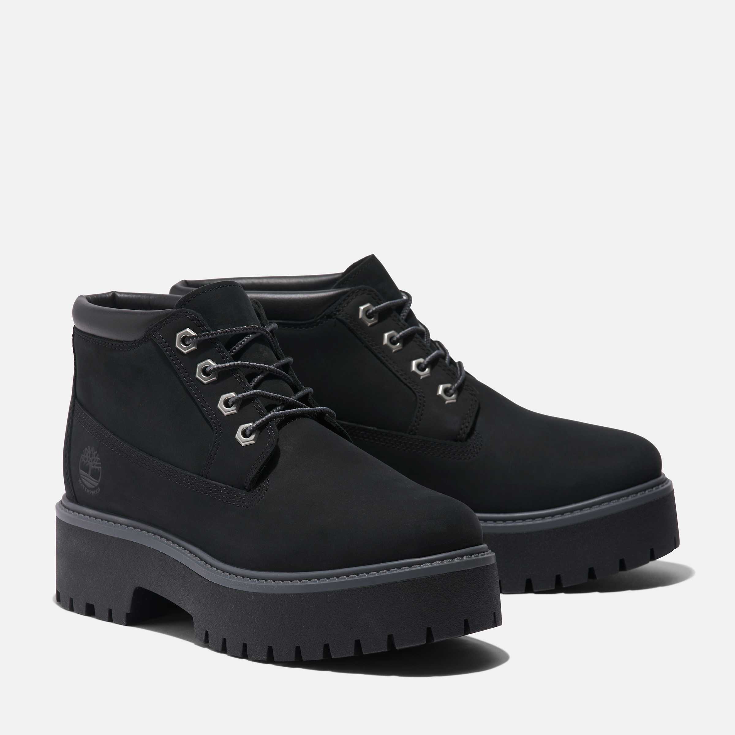 Women's Stone Street Waterproof Platform Chukka - Picture 4 of 14